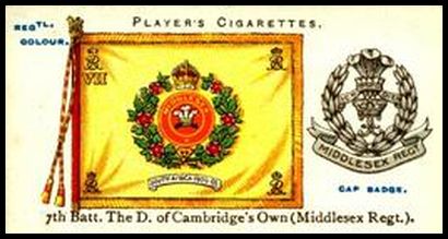 23 7th Battalion.  The Duke of Cambridge's Own (Middlesex Regt.)